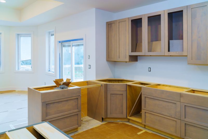 Cherry Cabinet Refacing in Waco, TX